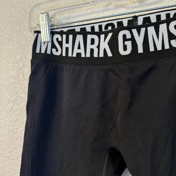 Gymshark Flex Leggings Black Gym Active size small - Picture 3 of 8